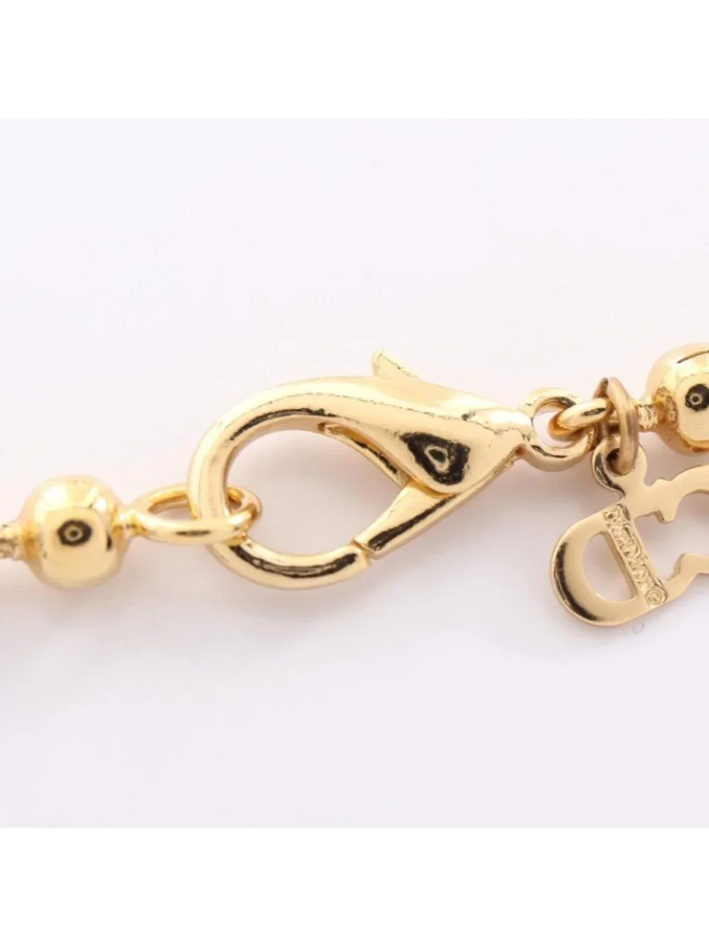 Dior Necklace Ball Gold